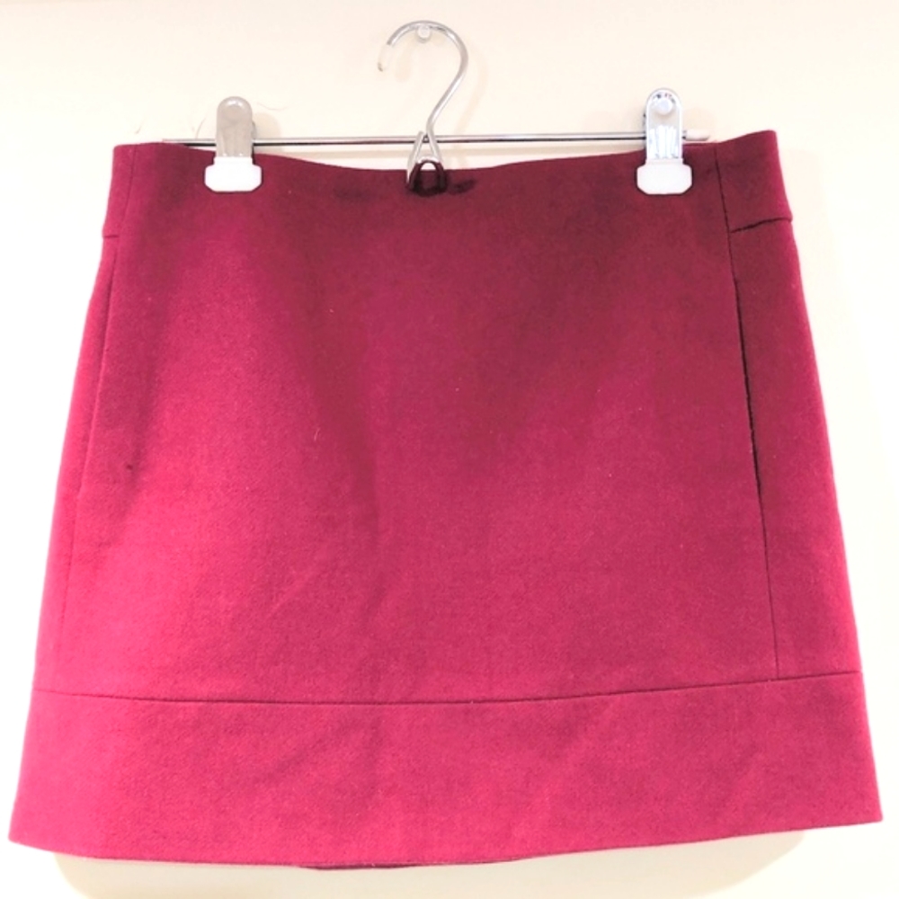 Like new J. Crew Wool Mini Skirt